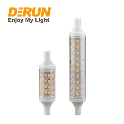 decorative mini corn light J78 J118 replacing halogen lamp 5W 8w energy saving lamp led ceramics bulb R7s , LED-R7S