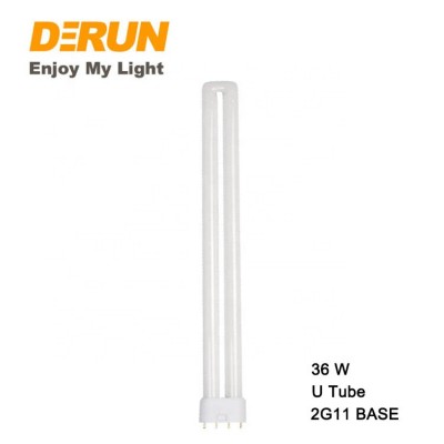 high quality fluorescent FPL energy saving light tube 4PIN CFL 24W  PLL FPL 2G11 2700K 6500K Fluorescent Tube Lamp , CFL-PL