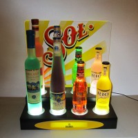 Factory Price Customized Bottle Lighting Display Stand